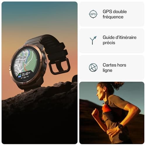 Polar Grit X2 Outdoor Multisport GPS Watch - AMOLED Display, Offline Maps, Dual Frequency GPS, Wrist ECG, Elixir Technology, TrainingPeaks, SpO2, Up to 7 Days Battery Life - Image 4