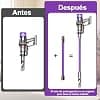 Tube Extension pour Dyson V12 Detect Slim / V10 Digital Slim Aspirateur，Accessoire de Tube Rallonge avec Dégagement Rapide 74cm，Rechange pour Tuyau D'aspiration (Violet） - Image 7