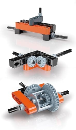 Clementoni | Science & Game – My Buggy and Quad Mechanics Workshop for Children 8 Years + | Mechanical STEM Kit Construction 100 Interchangeable Parts | Pull-Back Mechanism | Interactive 3D App - Image 6