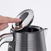 Russell Hobbs Electric Kettle [Premium Design] Geo Steel (1.7 L, 2400 W, Fast Boil, Perfect Flow, Easy Opening, 1/2/3 Cup Markers, Removable Anti-Limescale Filter) 25240-70 - Image 4