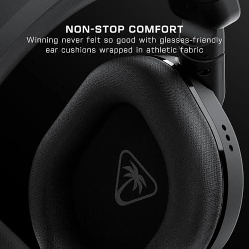 Turtle Beach Stealth 600 Noir Playstation Casque Gaming sans Fil w/ 80hr Batterie, Écouteurs de 50mm et Bluetooth pour PS5, PS4, PC and Mobile - Image 8