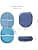 XANAD Hard Case Carrying Bag for Beats Studio Pro/Solo 4 / Studio3 / Solo 3 Magnetic Slot Headphone Cover (Blue) - Image 4