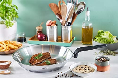 Tefal Primary E3080604 Stainless Steel Frying Pan, 28 cm, High Quality Stainless Steel, Induction, for Cooking Delicious Recipes and Deicing - Image 5