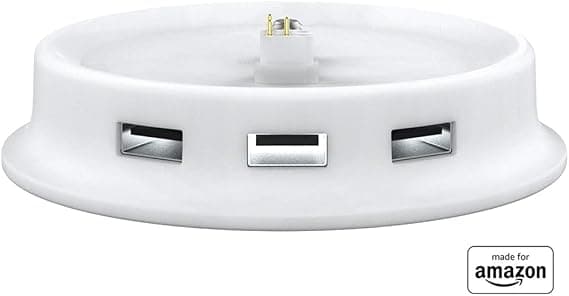 Made for Amazon USB Charging Stand for Amazon Echo (4th Generation) | White