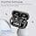 TOZO OpenEarRing Wireless Bluetooth Earphones Bluetooth 5.4 Ultralight Earphones with Noise Reduction Origx Acoustic EQs 40H Adjustment LED Display USB Type C IPX5 Black - Image 5