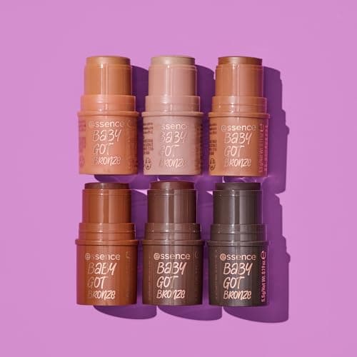 Essence Cosmetics Baby Got Bronze Bronzing Stick Bronzeur, Naturel, Sensation de Rosée 5.5 g - Image 7