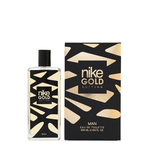 NIKE - Gold Edition, Eau de Cologne pour homme, 200 ml, Parfum en spray, Eau de toilette naturelle et masculine, Arôme d'agrumes épicé, Parfum frais, élégant et longue durée - Image 2