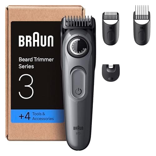 Braun BT3525 Series 3 Electric Beard Trimmer For Men, With +4 Styling Tools, Cordless And With 40 Adjustments, Ultra-Sharp Blade And Precision Clip, 50 Min Battery Life - Image 2