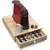 for Original Line Nespresso with 1 Drawer - Storage 48 Capsules Capacity - Bamboo (36.8 x 29.7 x 8.2 cm) - Image 2