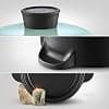 Dutch Oven Stew Pot Ceramic Home Soup Pot Heat Resistant High Temperature Soup Pot Milk Pot Rice Noodle Porridge Gas Casserole Staub (Size : 2.25L) - Image 4