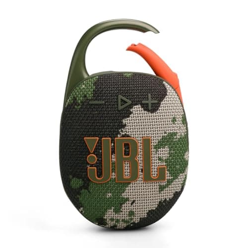 JBL Clip 5, ultra-portable Bluetooth speaker, built-in carabiner, JBL Pro, powerful bass, 12 hours of battery life, Playtime Boost function, IP67 water and dust resistant, camouflage design - Image 5