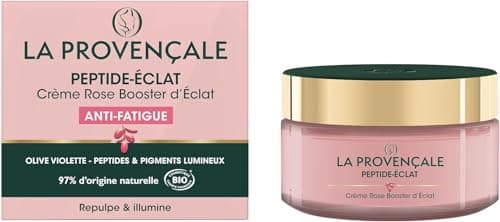 La Provençale Bio - Certified Organic Anti-Fatigue Radiance Booster Cream - Purple Olive - Peptides & Luminous Pigments - For All Skin Types, Even the Most Sensitive - 50 ml - Image 4