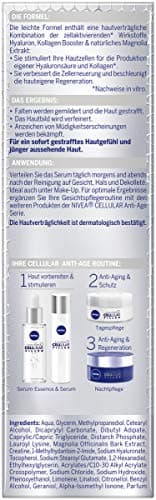 NIVEA Cellular Expert Filler Sérum anti-âge concentré (40 ml), sérum anti-rides avec acide hyaluronique et folique, sérum concentré à l'acide hyaluronique pour une peau plus jeune - Image 4