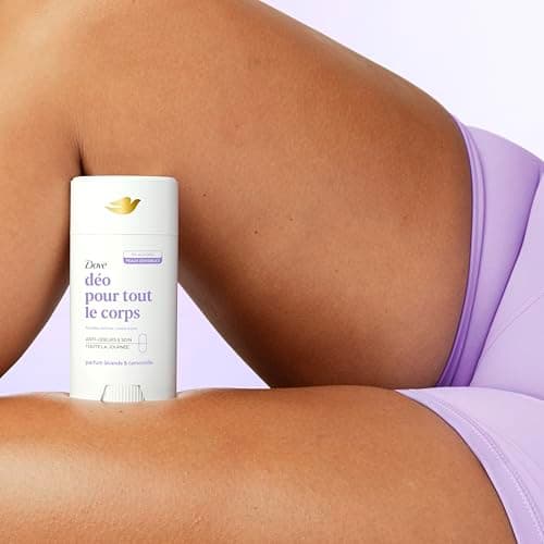 Dove - Deodorant for the whole body - Stick - Lavender & Chamomile - Anti Odors and White Traces 72h - Designed for Sensitive Skin - 75 ml - Image 7