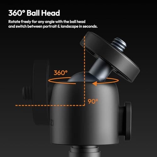 ULANZI MT88 Mini trépied, perche à selfie avec fermeture Velcro et adaptateur pour caméra d'action, trépied de table avec griffe froide, trépied pour DJI Pocket3, pour Insta 360 X5, et caméra d'action - Image 5