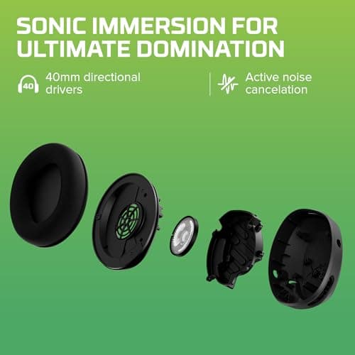 HyperX CloudX Stinger 2 Core Gaming Headset for Xbox, Lightweight Over-Ear Headset with Microphone, Auto Disable Function, 40mm Speakers - Image 4
