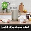 Ninja Perfect Temperature Kettle - 1.7L Electric Tea Kettle, Quick Boil, 6 Adjustable Temperature Settings, Hold Temp Mode, Stone/Gold KT201EUSTGD - Image 3