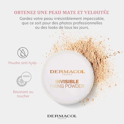 Dermacol Invisible Fixing Natural Poudre 13 g - Image 5