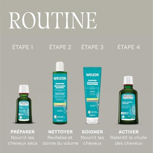 WELEDA - Après-Shampooing revitalisant au Romarin - Nourrissant - Nourrit sans alourdir - Natrue - 150 ml - Image 9