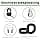 Replacement Ear Pad Cushion Compatible with Corsair HS80 USB Wired/HS80 Max/HS 80 RGB Wireless Gaming Headphones with Cooling Gel - Image 4