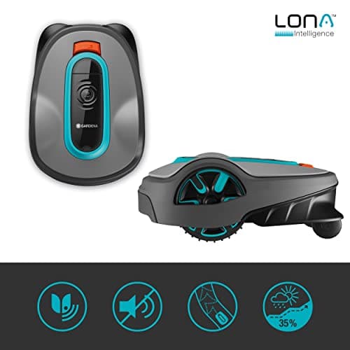 Gardena SILENO life 750 m² Smart Robot Mower Set: Innovative LONA IA technology, adjustment via app, SensorControl, for slopes 35% max, smart gateway, FR-Version (19701-66) - Image 8