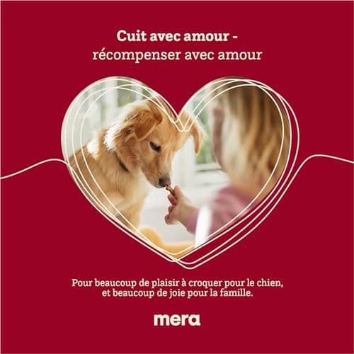 Mera Bakery Gourmet Happen - Mélange de Friandises pour Chien - pour Entraînement ou Collation - Ingrédients Naturels - Biscuits Délicatement Cuits au Four (1 kg) - Image 4
