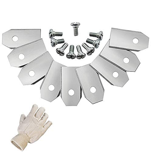 45 x Titanium Knife Blades for All Husqvarn/Automower/Yardforce/Gardena Robotic Trimmer (3g-0.75mm) with 45 Screws, Replacement Blades for Models 105,310,315,320,420,430x,r40i - Image 7