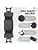 MoKo Soft Hand Strap for 6-8 inch Kindle eReaders Fire Tablet -Kobo/Voyaga/Sony Kindle E-Book Tablet, High Elasticity Lightweight Multi-purpose Tablet Security Strap with Non-Slip Stand, Black - Image 4