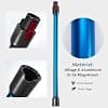 Telescopic Tube for Dyson, Rigid Extension Tube Compatible with Dyson V7 V8 V10 V11 V15, Quick Connect Suction Tube for Dyson Vacuum Cleaner with Two 2 in 1 Brushes, Blue - Image 5