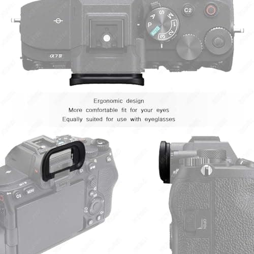 【2PCS】 Eyecup Viewfinder EP19 for Sony A1 A7R V A7 IV A9 III A7S III A7RV A7IV A7S III Alpha 7 IV 7R V A1 7S III A7M4 A7R5 Eyepiece - Image 6