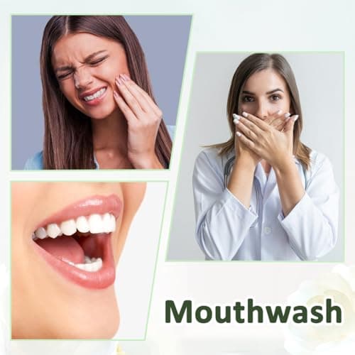 100Ml Mint Oil Pulling Mouthwash,Fresh Breath,Whitening Teeth And Gums More - Image 8