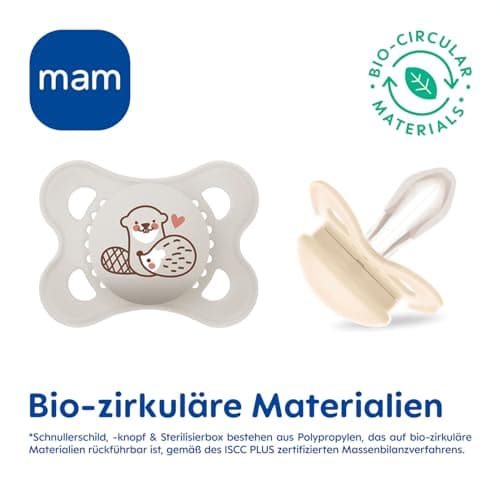 MAM 2 x Anti-Colic Baby Bottles 160 ml with Size 1 Teat from Birth - Image 6