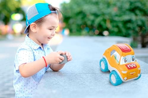 Clementoni | Galipette, Talking Remote Control Car for Children 2-4 Years | Baby Function Tumbler Pirouette | Learning Numbers | 2 Modes | Development Awakening | Gift Idea - Image 6