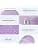 Carrying Case Compatible with Apple Airpods Max Earbuds, EVA Hard Case for Travel and Outdoor Earphone Storage (Purple) - Image 7