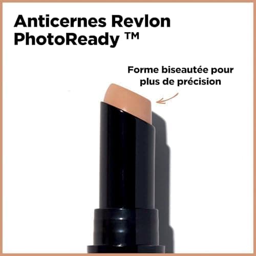 Revlon PhotoReady Stick Concealer, High Precision Concealer, Concealer Cream Formula, Concealer Medium Coverage, 03 Light Medium, 3 g - Image 6