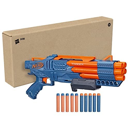 Nerf Elite 2.0, Blaster à Pompe Ranger PD-5, tir à 5 canons, 10 fléchettes Nerf Elite, Facile à Utiliser, Rangement - Image 3