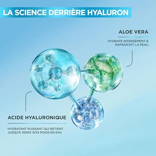 GARNIER Skin Active - Gel Nettoyant Apaisant - pH Neutre - Élimine Maquillage & Impuretés - Hydrate & Repulpe - Enrichi En Aloe Vera, Glycérine & Acide Hyaluronique - Vegan & Cruelty Free - 250 ml - Image 5