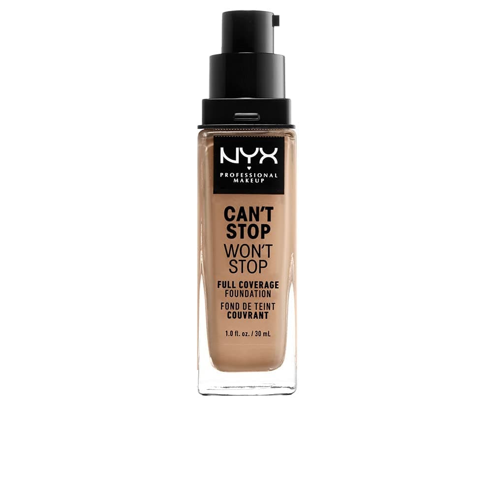 NYX Professional Makeup Can't Stop Won't Stop Liquid Foundation, Waterproof, Matte Finish, Vegan Formula, Shade : Classic Tan (12) - Image 3