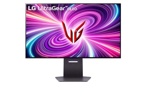 LG Ultragear™ OLED 32GS95UV-B 32 inch Gaming Screen – UHD 4K (3840 x 2160) resolution OLED screen, 0.03 ms GtG 240Hz, DisplayHDR™ TrueBlack400, DCI-P3 98.5%, AMD FreeSync Premium Pro, NVIDIA G-Sync - Image 2