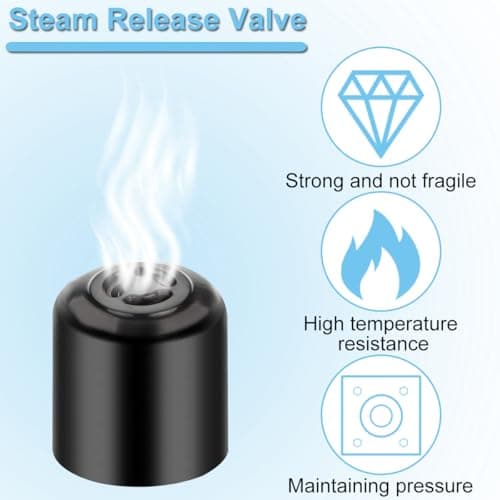 Replacement Parts for Instant Pot Duo Nova 60 / Ultra 60, Duo 60 / Duo Plus 60, 6 Quart Steam Release Valve Seal Ring Float Valve Anti-Clog Shield - Image 5