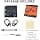 Adhiper Silicone Earhooks for Samsung Galaxy Buds 3 Pro, Buds 3 [Titanium Alloy Memory Pad], Soft and Comfortable Fit Anti-Lost Sports Earhooks with Lanyard and Cleaning Pen - Image 7