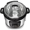 Tempered Glass Lid Compatible with Instant Pot 8 Liter, Universal Electric Pressure Cooker Lid with Heat Resistant Handles - 10" - Image 8