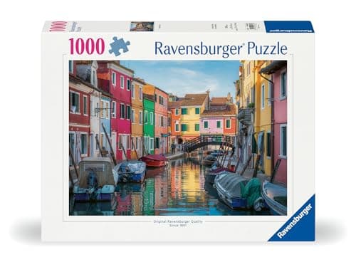 Ravensburger - Adult jigsaw puzzle - 1000 piece puzzle - Burano, Italy - Adults and Children from 14 years old - High quality puzzle - Cities & monuments - 12000623 - Image 3