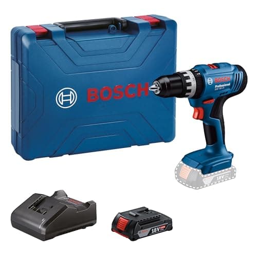Bosch Professional 18V System GSB 18V-25 cordless impact driver (max. screw diameter 10 mm, with 1 GBA 18V 2.0 Ah battery, 1 GAL 18V-20 charger, transport case) - Image 2