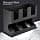 GALVANOX Premium Pod Dispenser for Nespresso Vertuo Capsules (3 Box Holder) - Freestanding Counter Organizer with Non-Slip Steel Base - Stores 3 Coffee Varieties (30 Pods) - Image 3