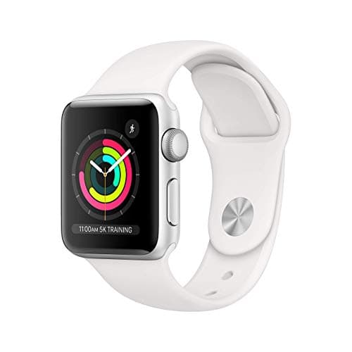 Apple Watch Series 4 40mm (GPS) - Silver Aluminum Case with White Sport Strap (Refurbished) - Image 2