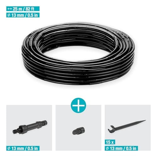 Gardena Micro-Drip System Drip Irrigation Kit for Hedge/Shrubs (25 m): Ready to Use Starter Kit, Water-Saving Irrigation System (13500-20) - Image 6