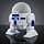 impremli Android Rus-T1 Stand Speaker Compatible with Alexa Echo Dot 3 Gen, 4 Gen, 5 Gen, HomePod Mini, Google Home Mini/Nest Mini y genericos (White/Blue) - Image 6