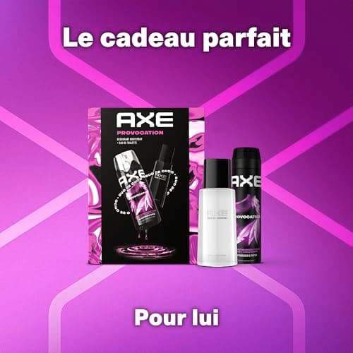 Axe Coffret Homme - Provocation - 1x Déodorant 200ml & 1x Eau de Toilette 100ml - Image 5