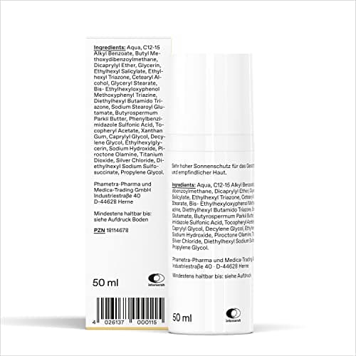 Phametra MED Crème solaire SPF 50+ | Très haute protection pour peaux allergiques & sensibles | Sans octocrylène & microplastiques | Protection UVA + UVB | Résistant à l'eau |Sans parfum | Vegan |50ml - Image 4